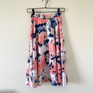 Lara Floral Circle Skirt